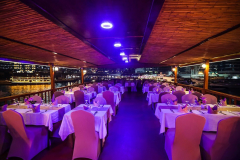 Dhow cruise creek seating arrangement