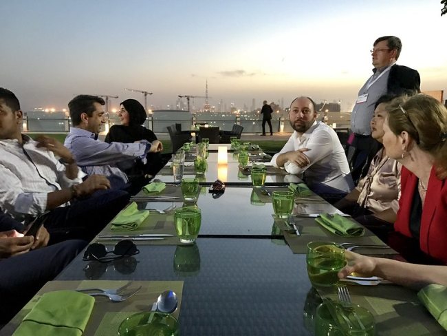 Dinner in the Sky Dubai