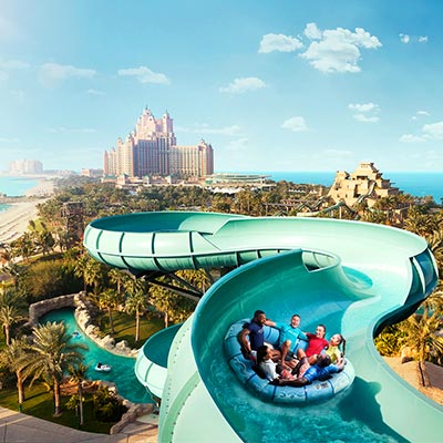 Aquaventure Waterpark in Dubai