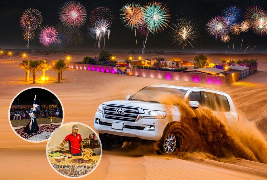 Celebrate New Year Party in Desert Safari for 2025
