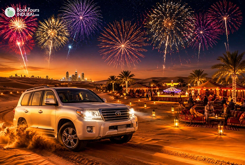 Celebrate New Year Party in Desert Safari