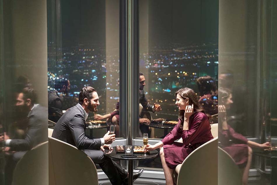 Lunch at Burj Khalifa